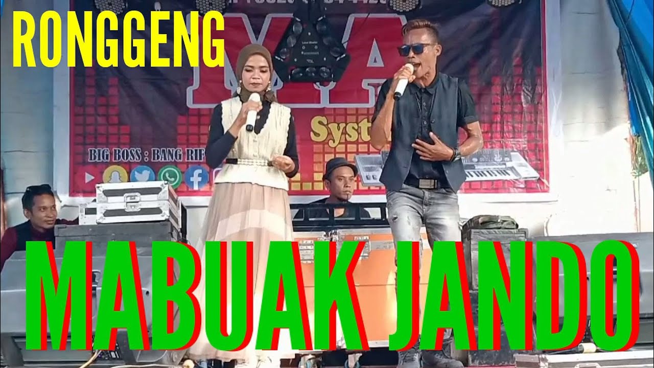 Buyuang Dongkak feat Upiak Saka Ronggeng Modrend Mabuak Jando
