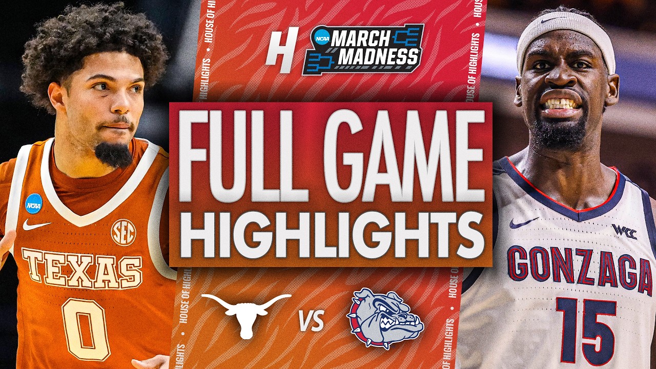 Техас против Гонзаги - ПОЛНЫЙ ОБЗОР МАТЧА 🔥 Второй раунд | NCAA March Madness 2026