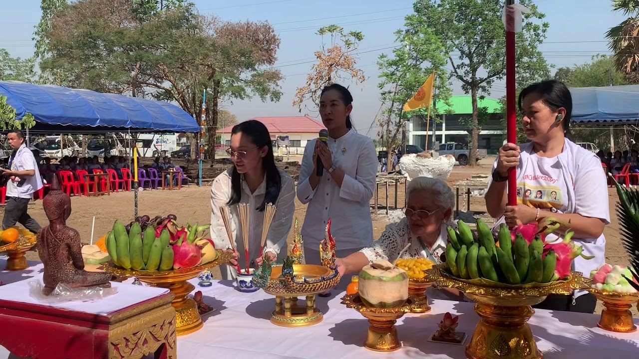 หล่อปู่ชีวกโกมารภัจจ์ วัดทุ่งมะสัง จ.กาญจนบุรี 16/2/63
