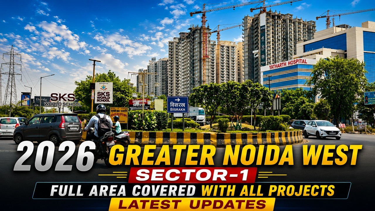 Sector-1 All Updates 2026 | Greater Noida West Latest Construction Updates | Explore With NK #vlog