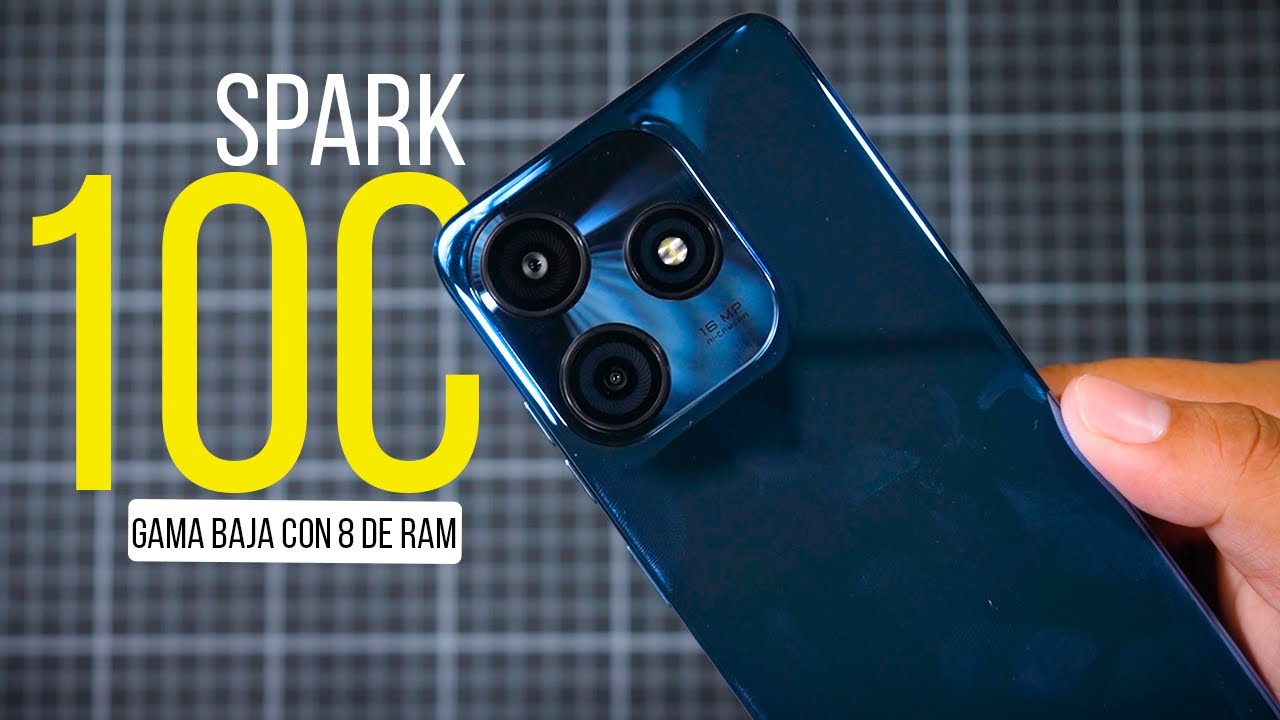 TECNO SPARK 10C│UNBOXING en ESPAÑOL│Con 8 GB de RAM🤯🤯