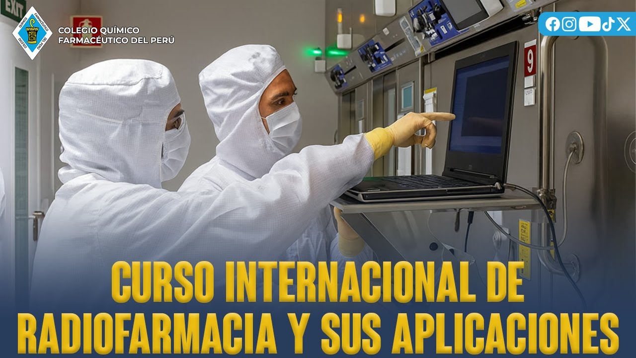 𝗖𝗨𝗥𝗦𝗢 𝗜𝗡𝗧𝗘𝗥𝗡𝗔𝗖𝗜𝗢𝗡𝗔𝗟 𝗗𝗘 𝗥𝗔𝗗𝗜𝗢𝗙𝗔𝗥𝗠𝗔𝗖𝗜𝗔 𝗬 𝗦𝗨𝗦 𝗔𝗣𝗟𝗜𝗖𝗔𝗖𝗜𝗢𝗡𝗘𝗦