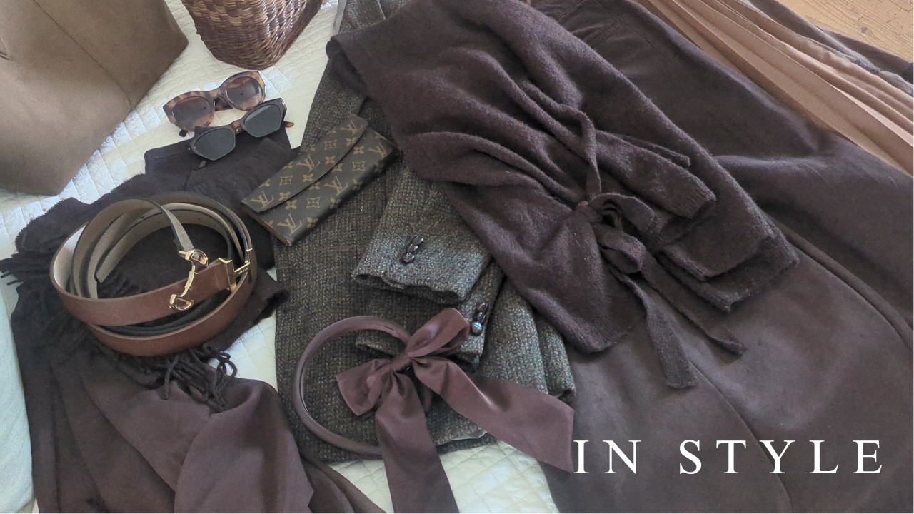 IN STYLE - February: Chocolate Brown Love, Being Content, Outfit Inspiration with Chocolate Brown