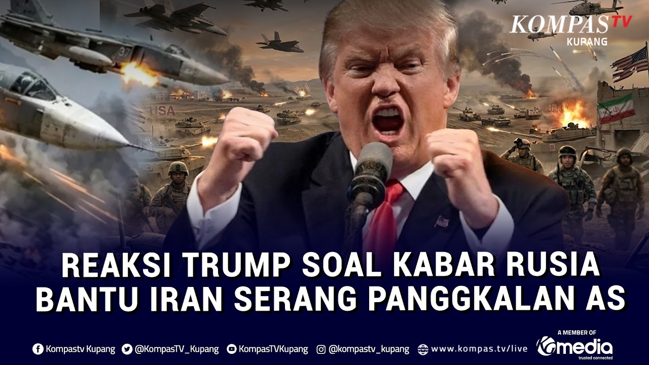 Трамп отреагировал на сообщения о том, что Россия помогает Ирану атаковать американские военные б...