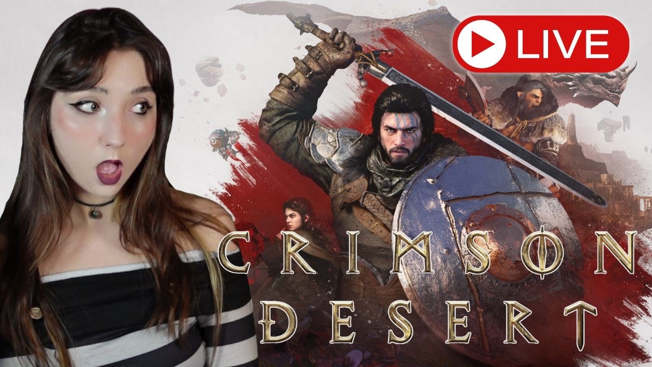 🔴LIVE🔴 Day 2! CRIMSON DESERT TIMEEEEE?