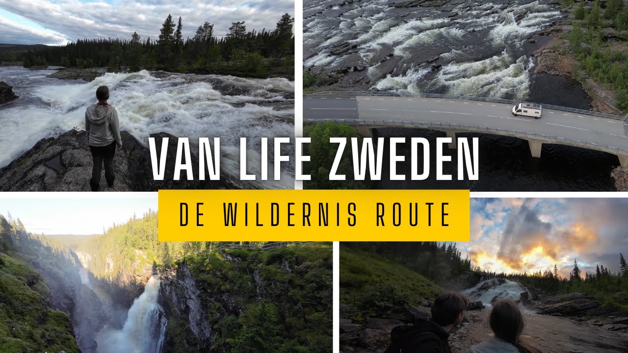 We Rijden De WILDERNISROUTE Camper Vanlife Zweden #7