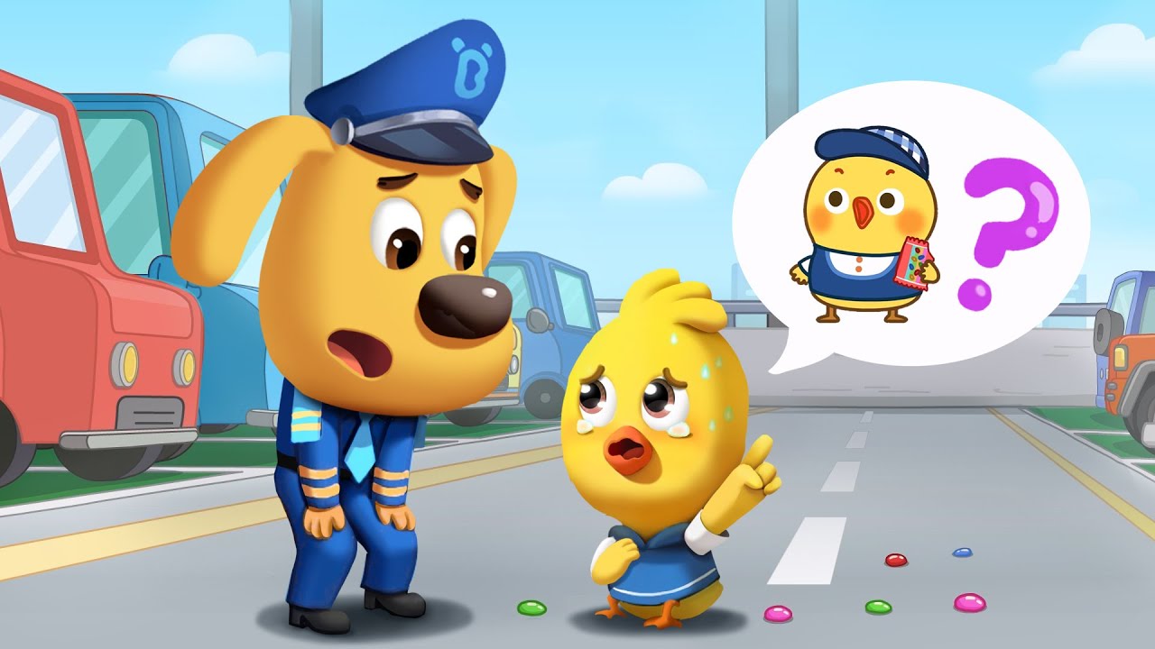 Never Play in the Parking Lot | Safety Cartoon | Kids Cartoon | Sheriff Labrador