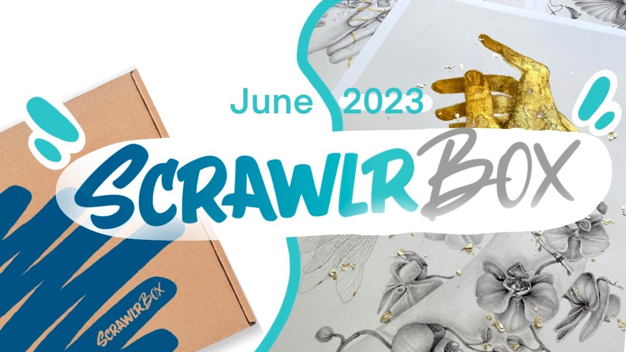 ScrawlrBox June 2023 UNBOXING! // EmilyArts