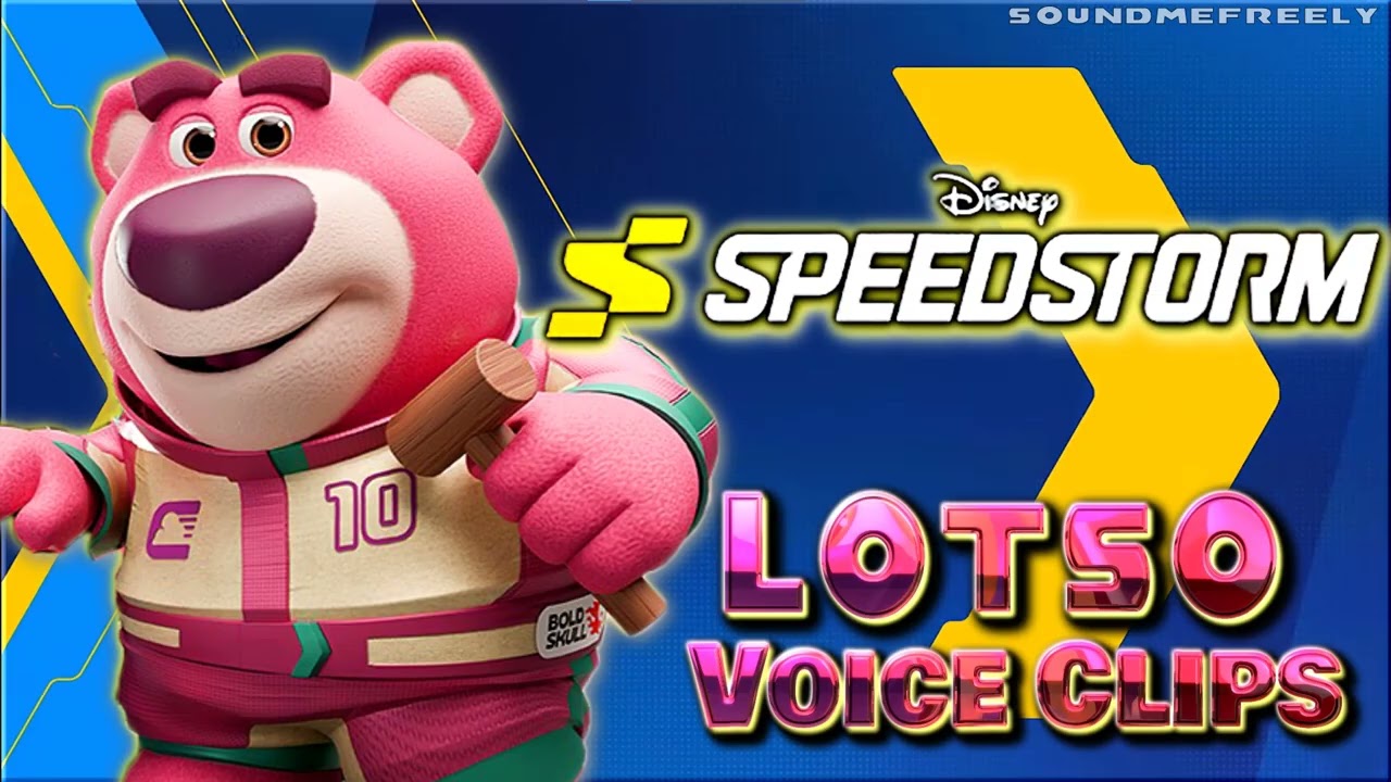 All Lotso Voice Clips • Disney Speedstorm • All Voice Lines • 2025 (Fred Tatasciore)