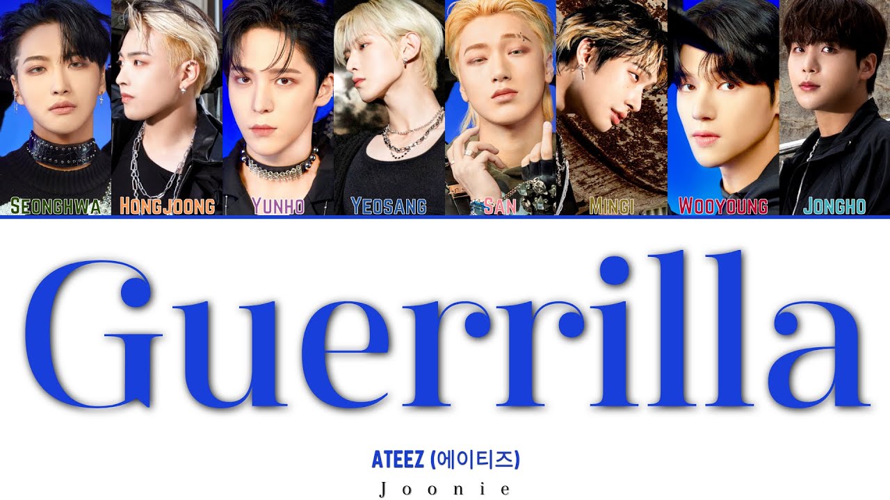 ATEEZ (에이티즈) 'Guerrilla' Lyrics (Color Coded Lyrics Han/Rom/Eng)