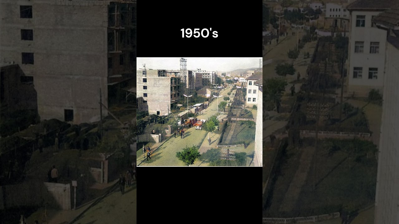 Evolution of Pristina from 1900 to 2025 #evolution #history #beautiful #pristina #kosovo