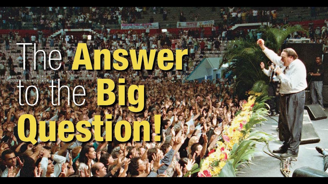 The Answer To The Biggest Question Over Your Life!