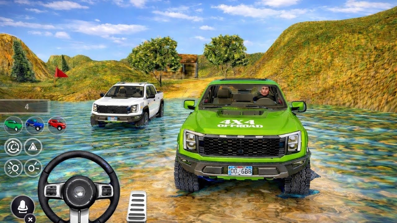 Jeep Driving 4x4 - Jeep Game | Jeep Game 3D Gameplay - Jeep Driving Game | Gadi Wala Game Part 5