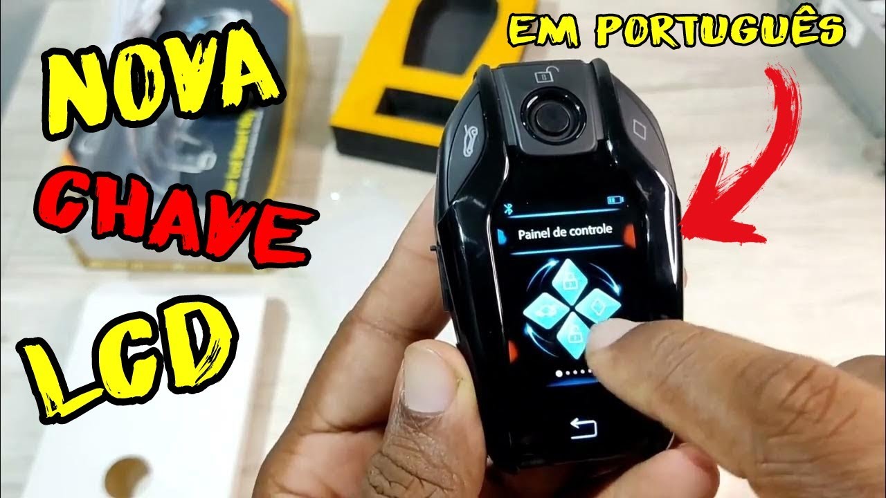 NOVA CHAVE LCD BMW DA CARDOT