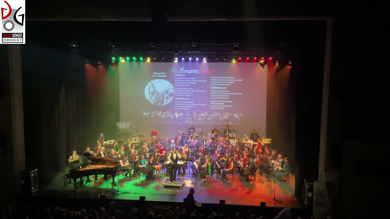 Bella Ciao - arr. Tom Stanford - Groot Genker Orkest