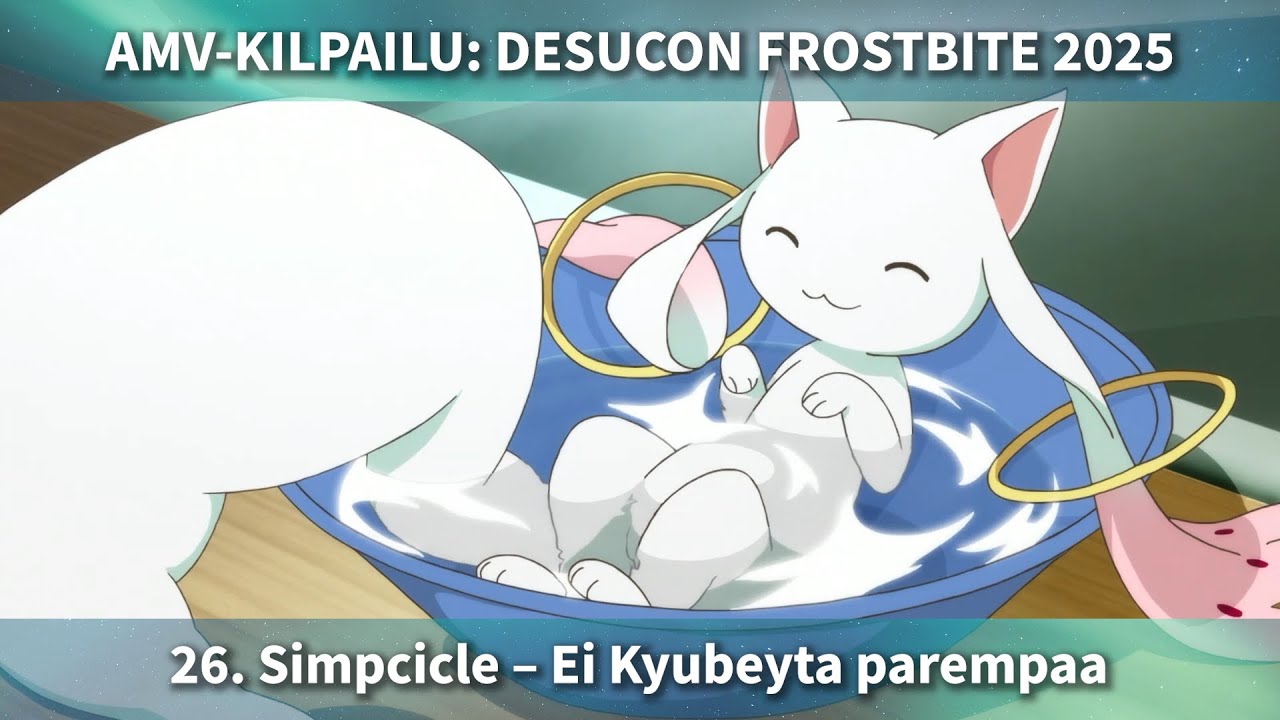 AMV-kilpailun videokooste (Desucon Frostbite 2025)