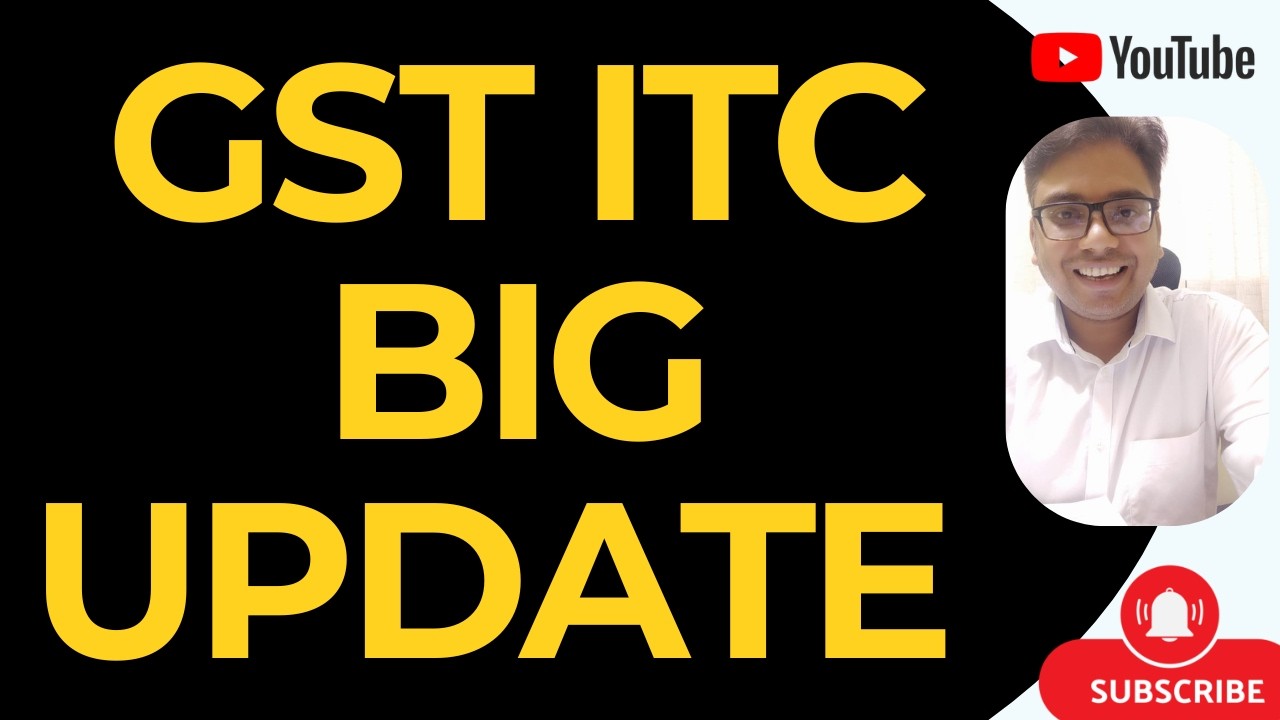 GST ITC BIG UPDATE | HON'BLE SUPREME COURT JUDGEMENT