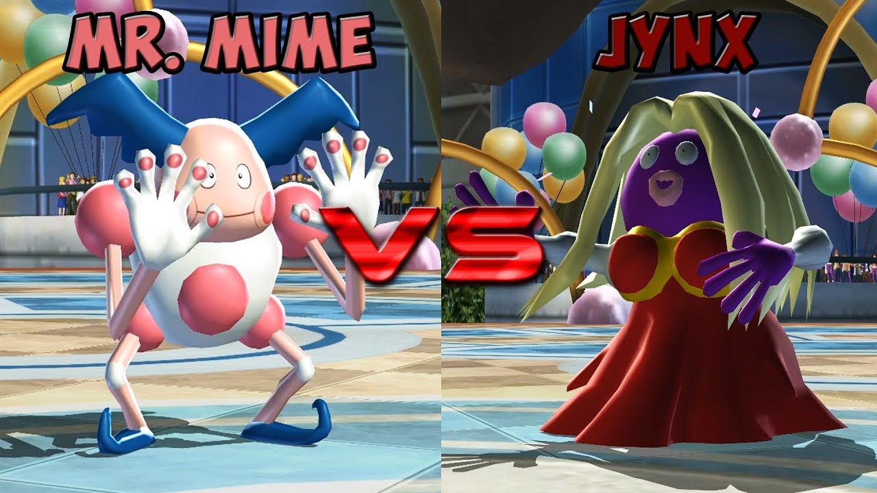 Pokemon battle revolution - Mr. Mime vs Jynx