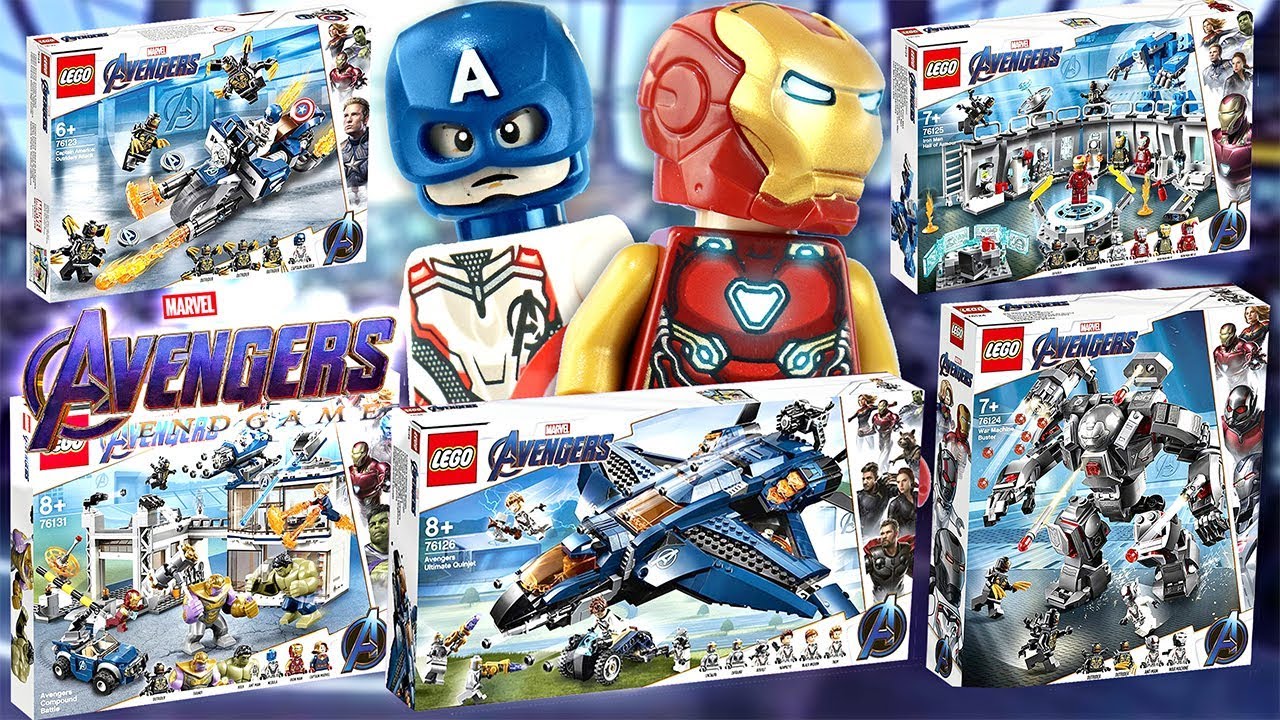 LEGO AVENGERS ENDGAME Sets - Official Pictures