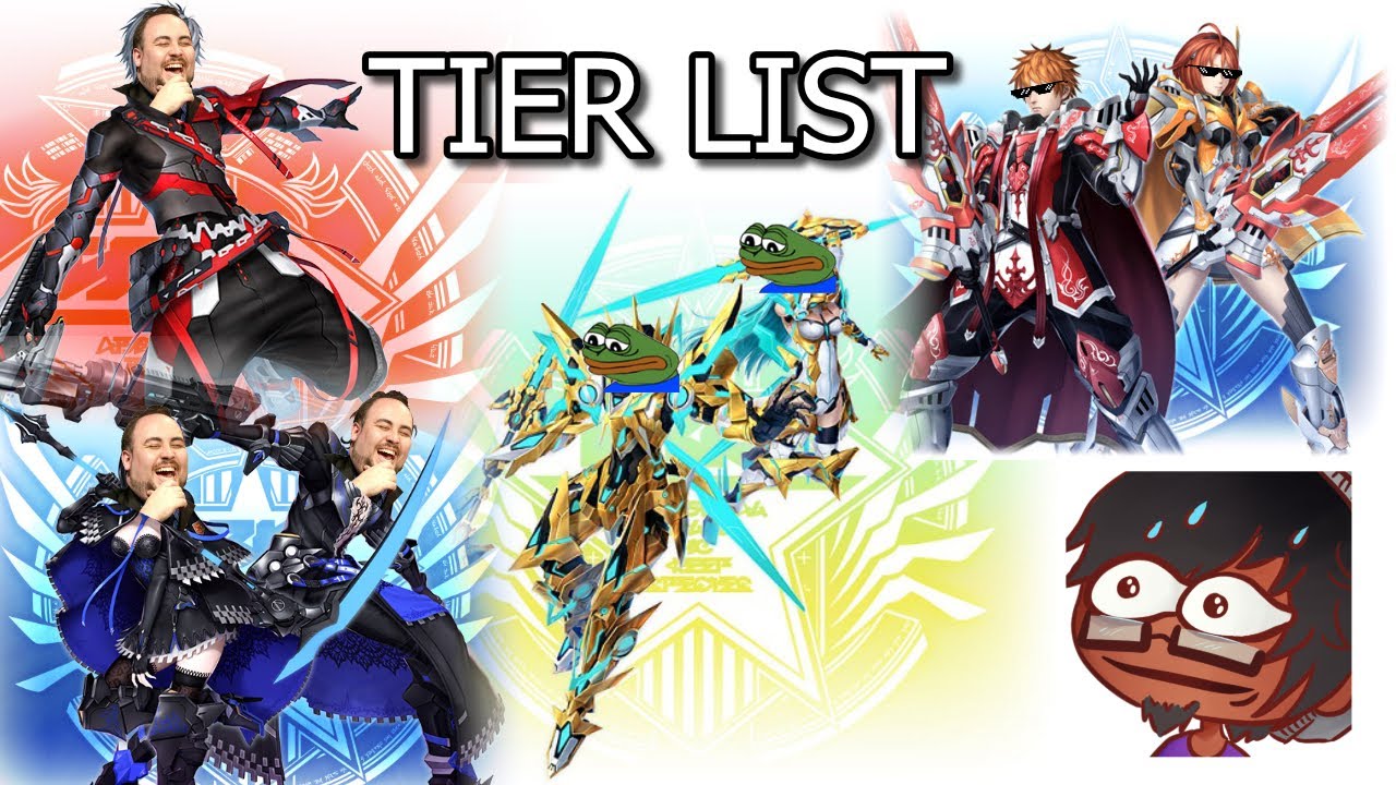 PSO2 Global - My Episode 6 First and Last Class Tier List