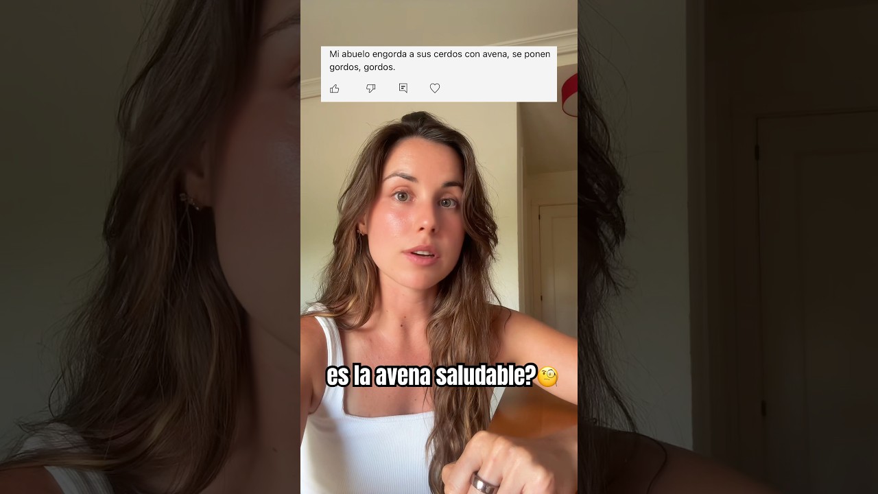 Es la avena saludable?⚠️CUIDADO!! #nutricionista