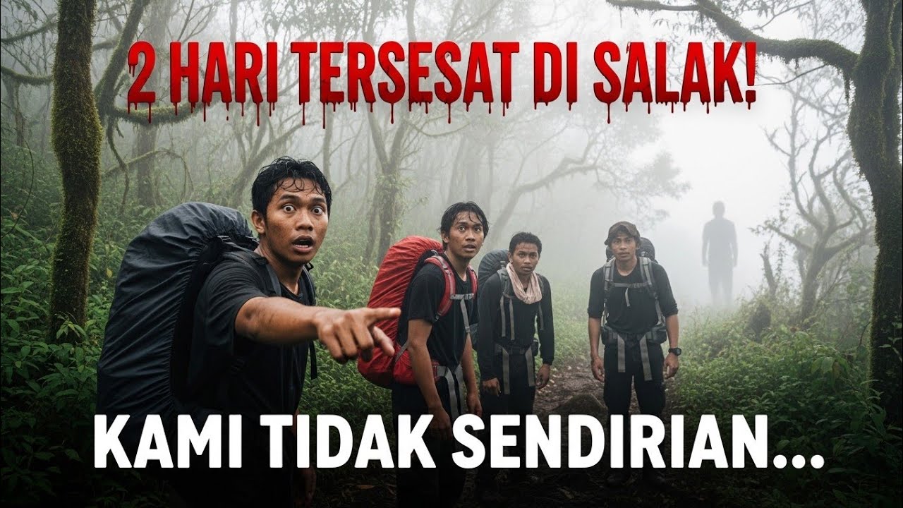 Tersesat 2 Hari di Gunung Salak… Sampai Sosok Itu Menunjukkan Jalan Keluar. 