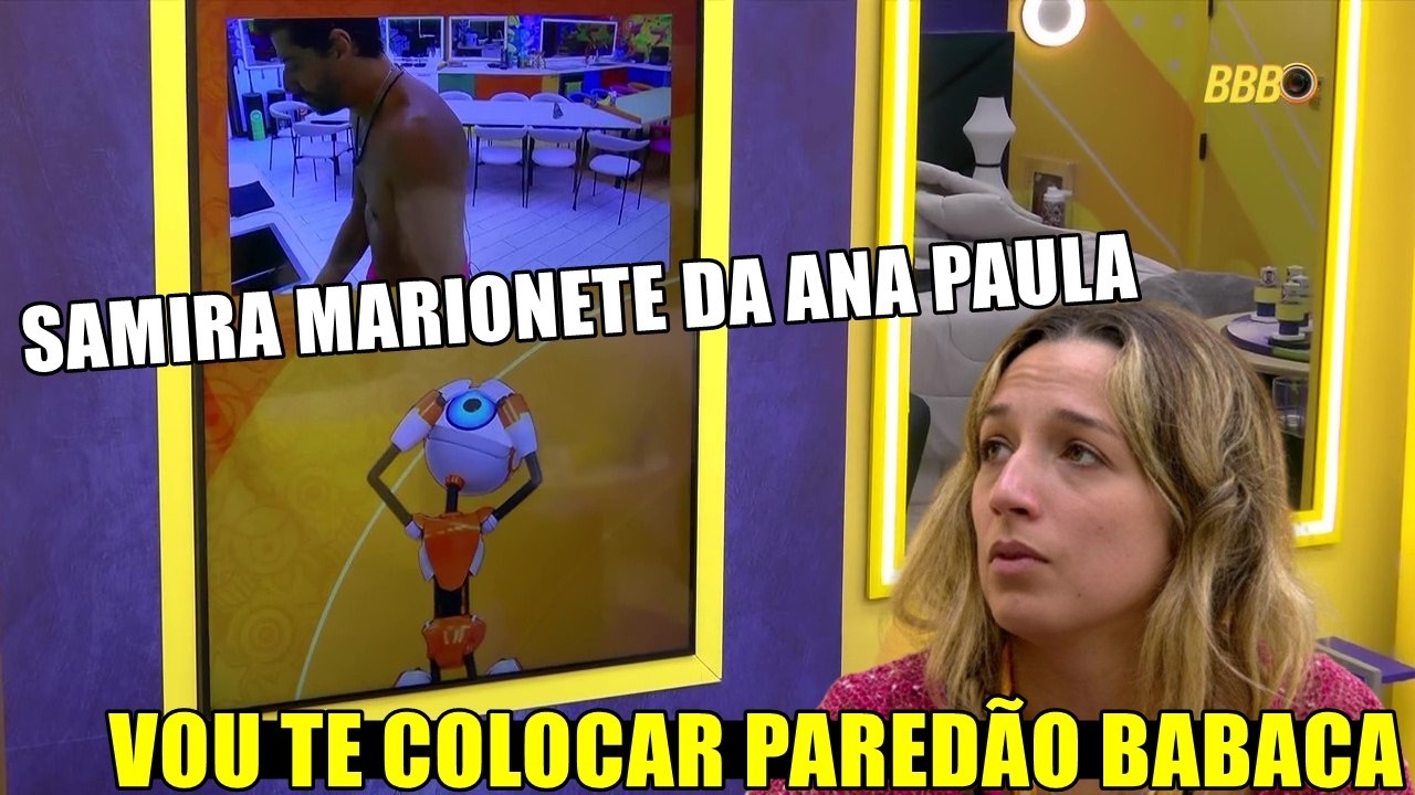 SAMIRA FLAGRA NA CENTRAL DO LIDER COWBOY FALANDO Q ELA É MARIONETE D ANA PAULA
