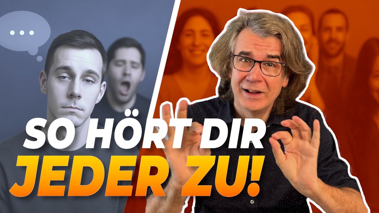 Wie du so REDEST, dass dir die LEUTE zuhören wollen 🎧
