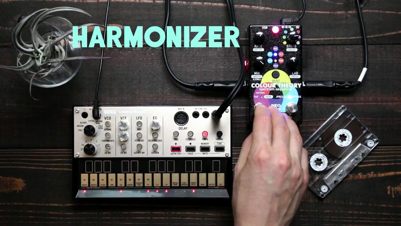 Alexander Colour Theory Pedal DEMO - with Korg Volca Keys