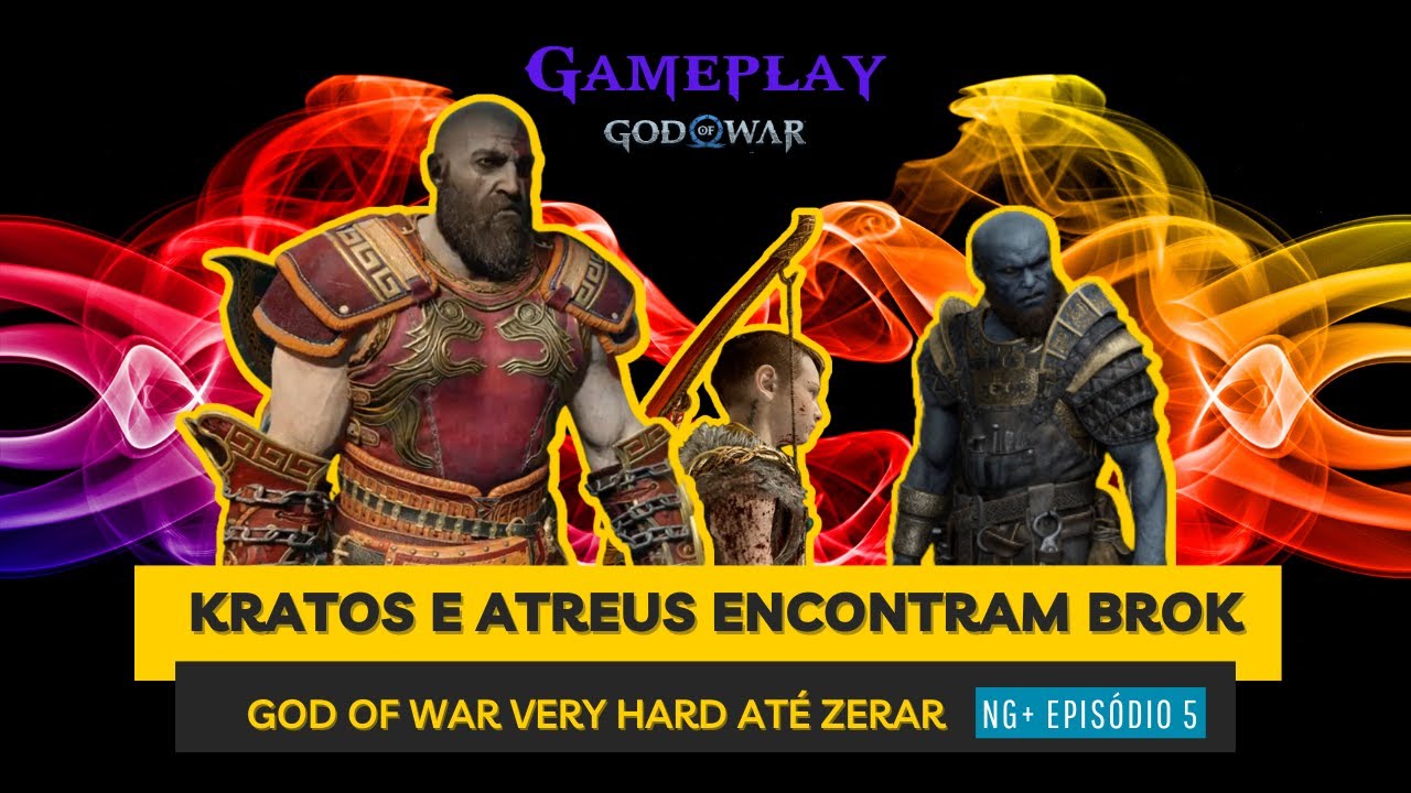 God of War Very Hard Até Zerar Gameplay NG+ Episódio 5