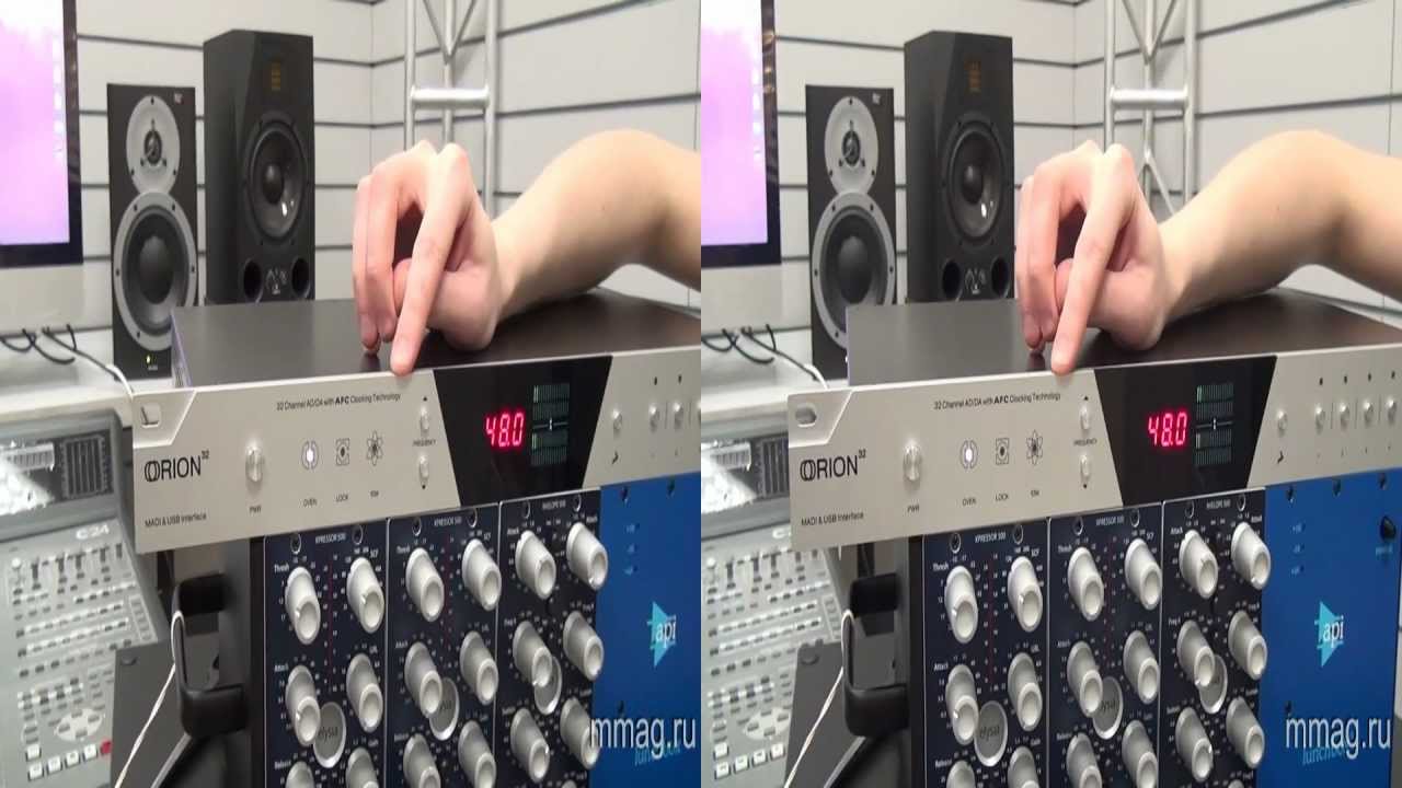 mmag.ru: Antelope Audio Orion 32 3D video review