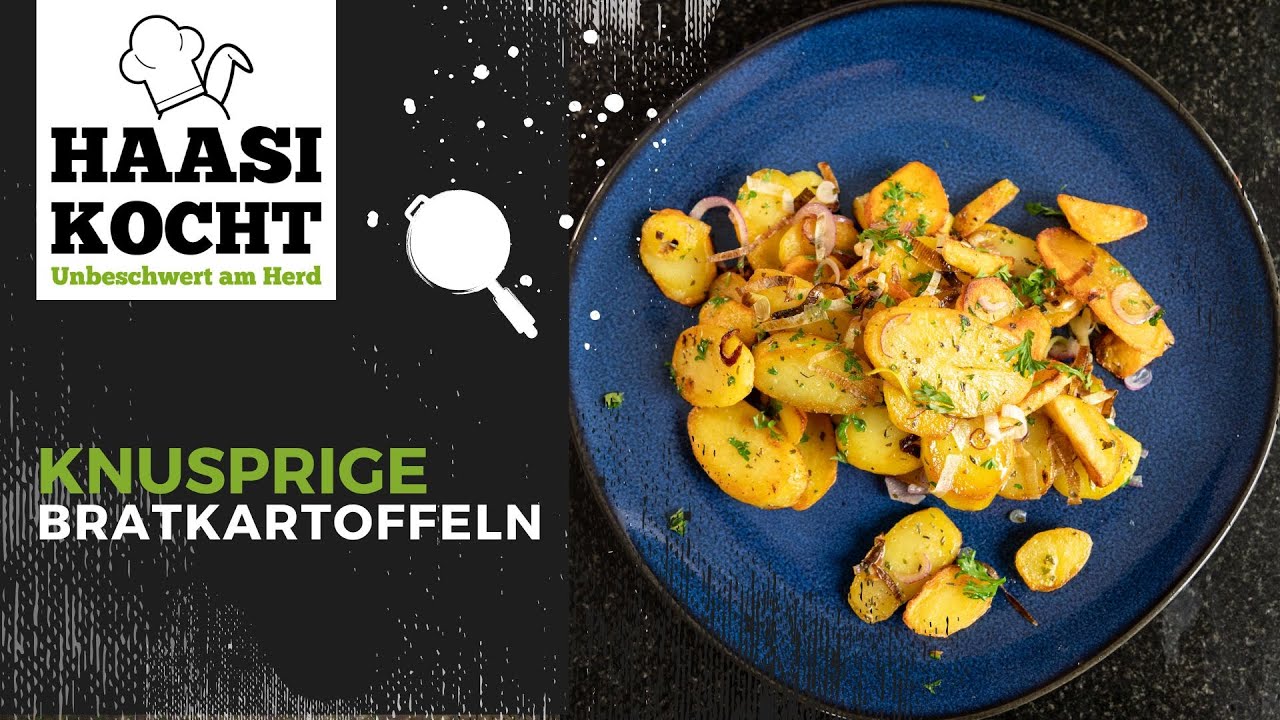 Knusprige Bratkartoffeln 🥔 || Unbeschwert am Herd