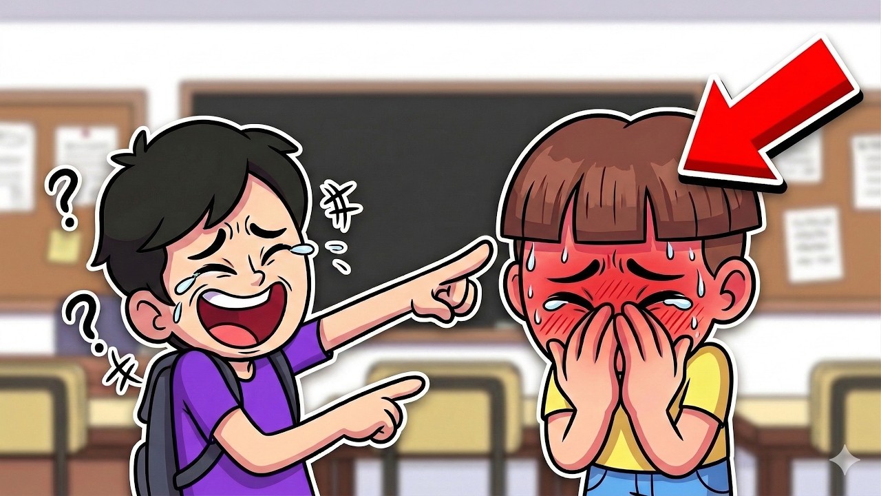 PIOR CORTE DE CABELO DA MINHA VIDA ! Me Zoaram na Escola | Minha Vida Animada 30 Minutos