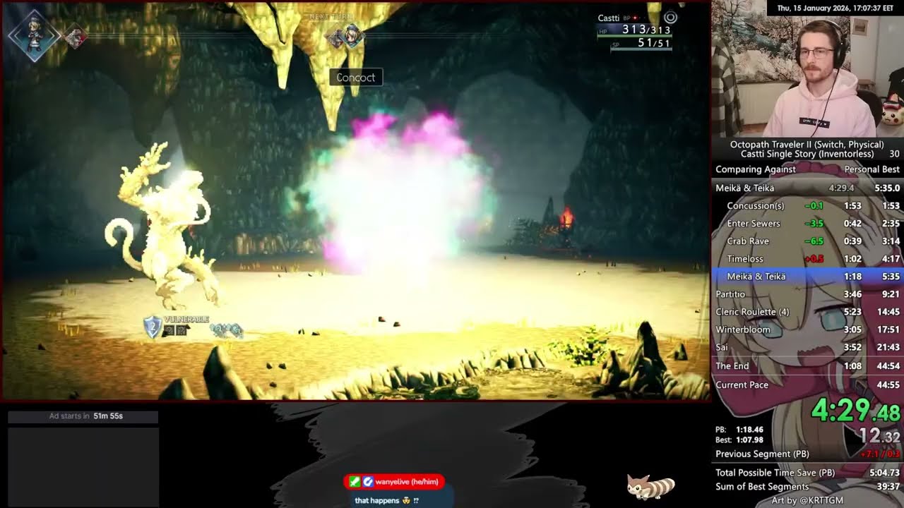 Fast Doron Kill (Octopath Traveler II - Castti Single Story)