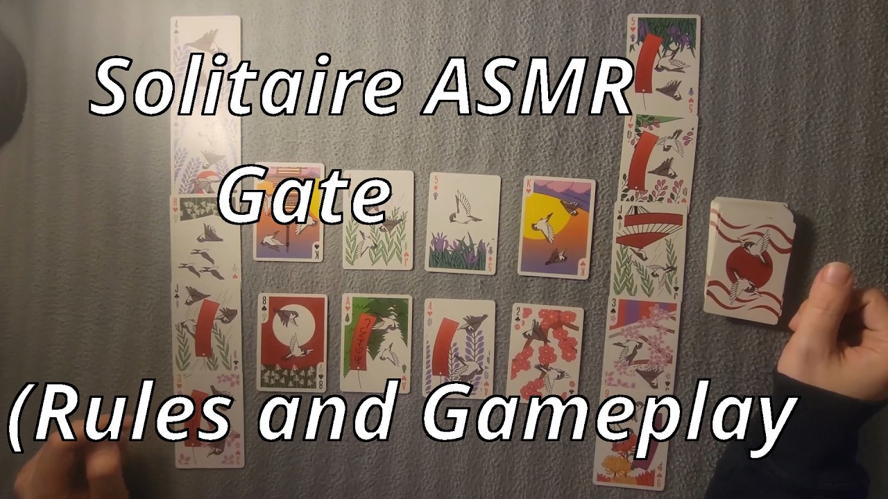 ♣️ Solitaire ASMR - Gate (Rules and Gameplay) ♣️