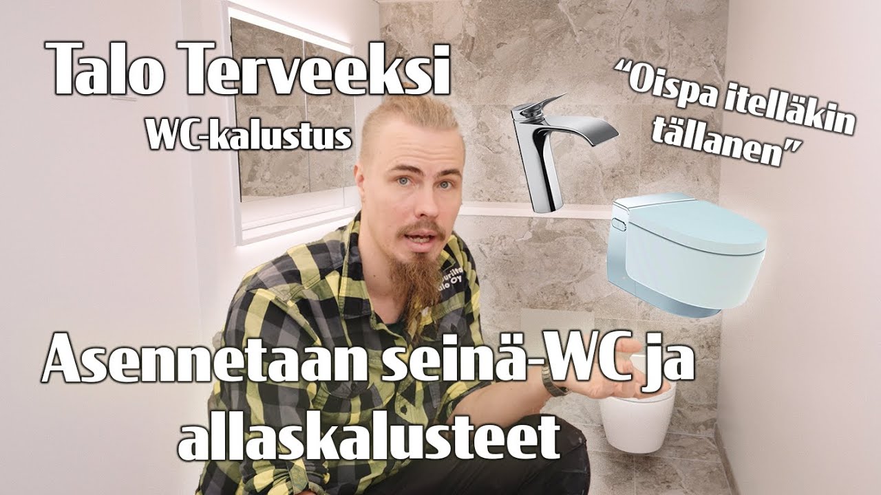 WC-tilan kalustaminen | TALO TERVEEKSI |  (S2E8)