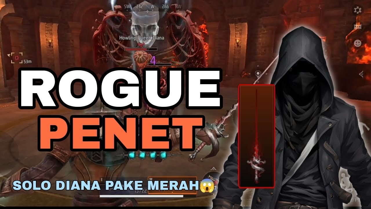 GOLD AND GLORY : SOLO ROGUE QUEEN DIANA PAKE MERAH, DAMAGENYA SAKIT BANGET😱