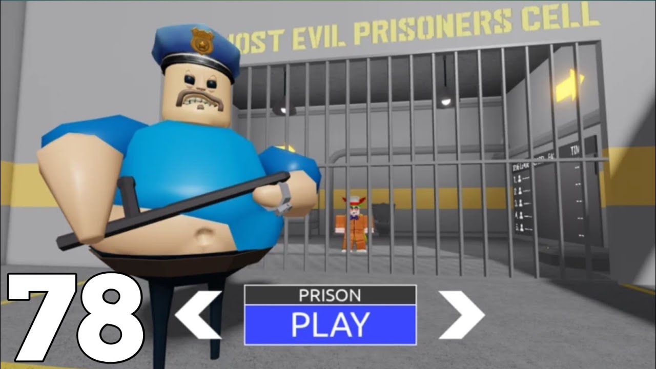 🚨BARRY'S PRISON RUN! (OBBY) - Roblox full gameplay part-78