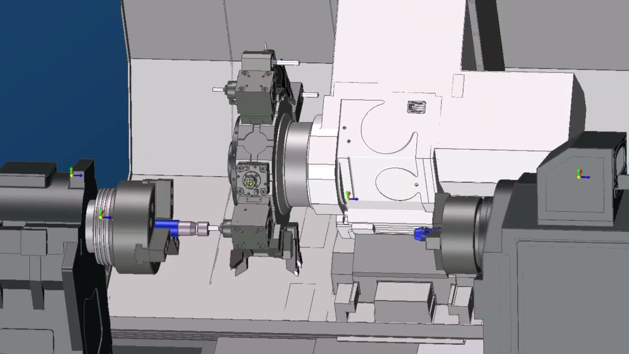 Smart NL2500SY GibbsCAM Digital Twin