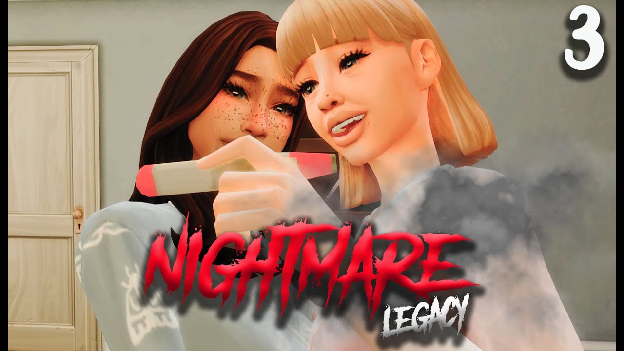 SIMS 4 | NIGHTMARE LEGACY | (PART 3) 🎉WE ARE PREGNANT🎉