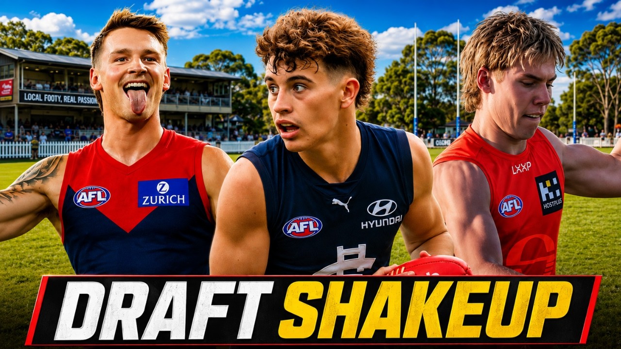 Драфт АФЛ 2026: Сможет ли Carlton заполучить Уокера, Richmond потерять 1-й пик и многое другое!