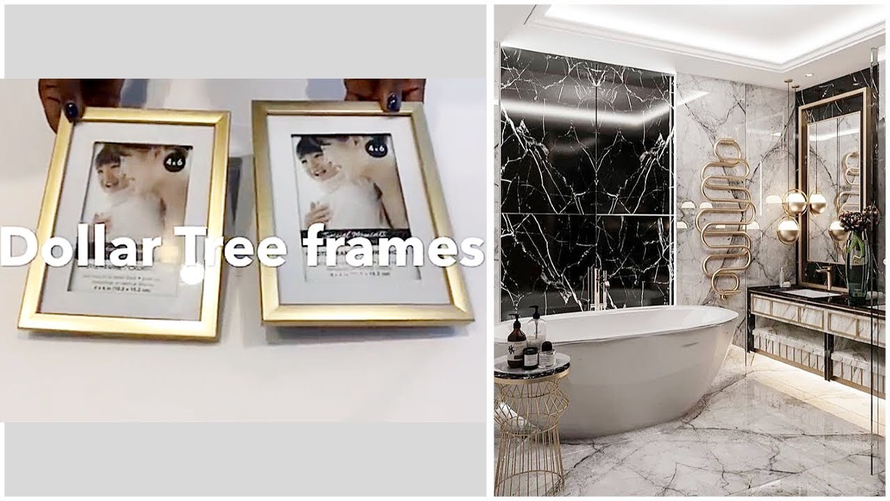 NEW DOLLAR TREE Meets WALMART GLAM BATHROOM IDEAS TO TRY OUT!