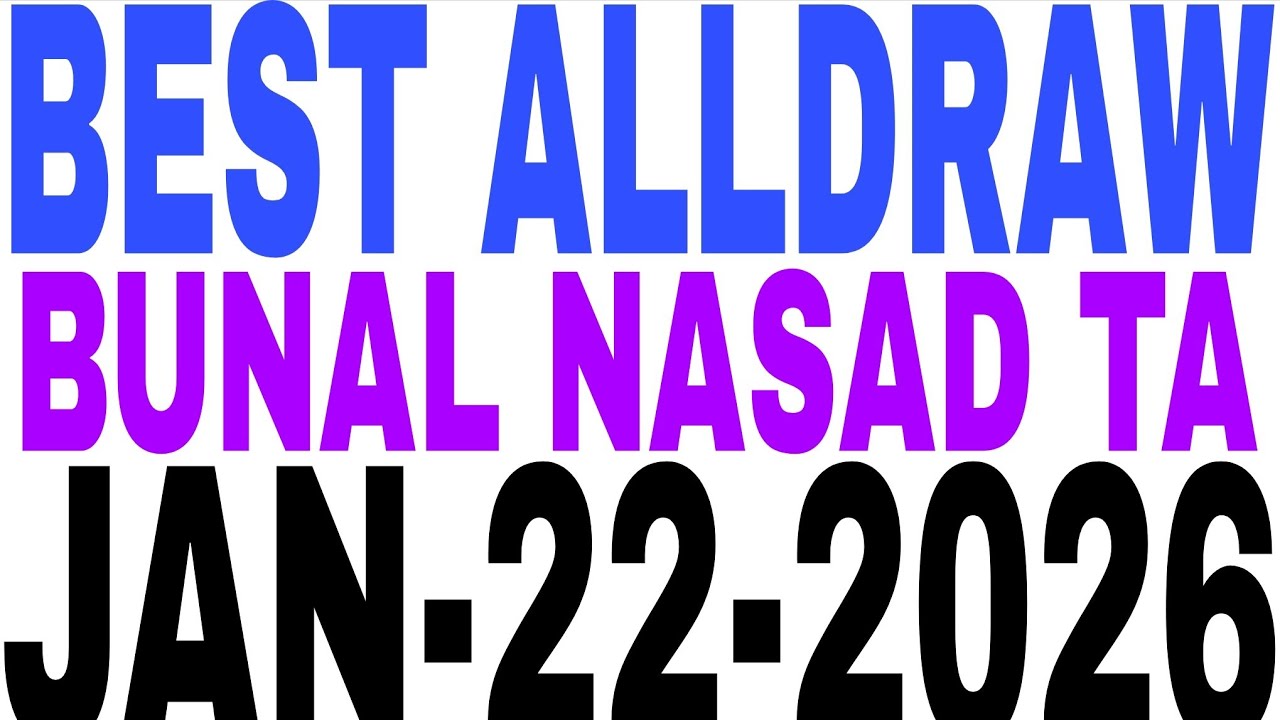 JAN-22-2026 GUIDE TODAY