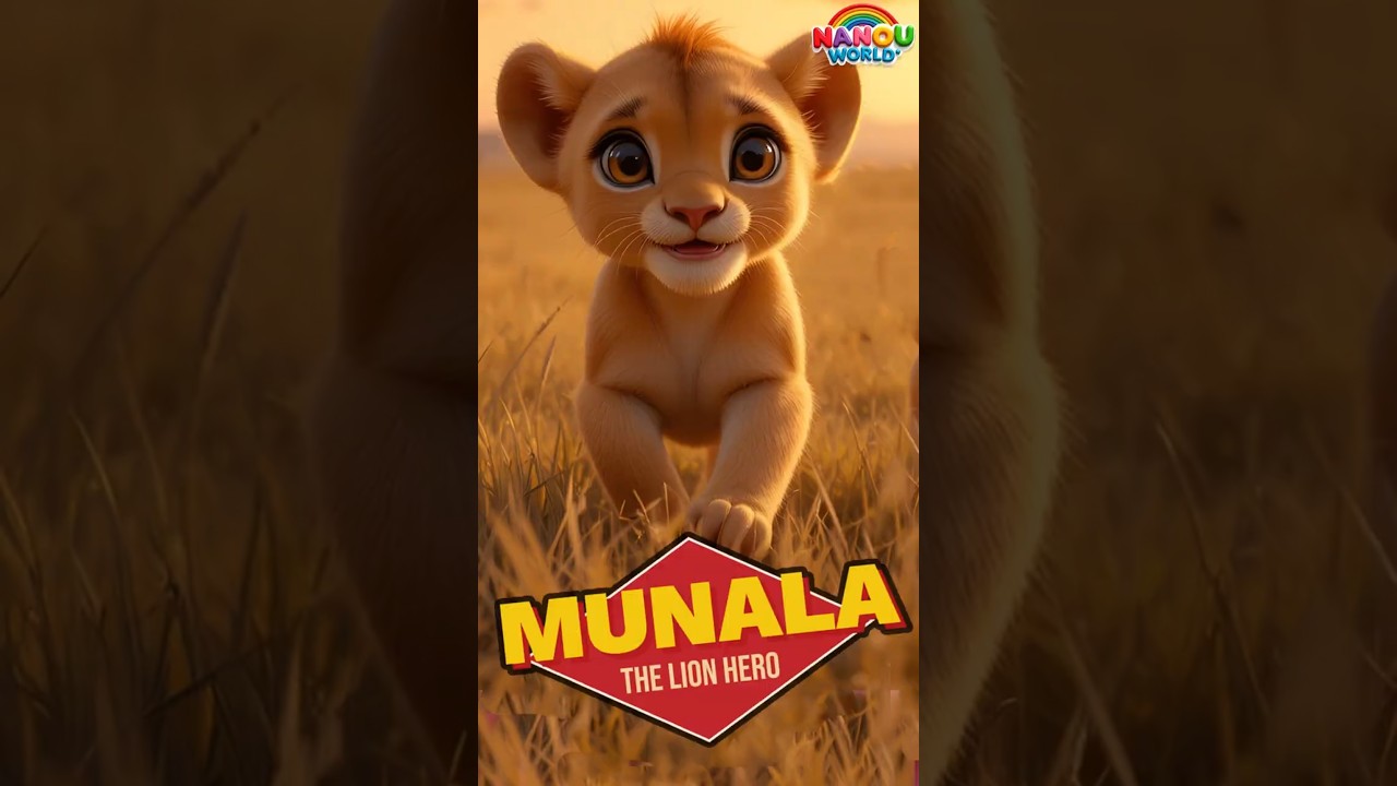 Munala Lion Born in Africa 🌍🐘 | Nanou World 