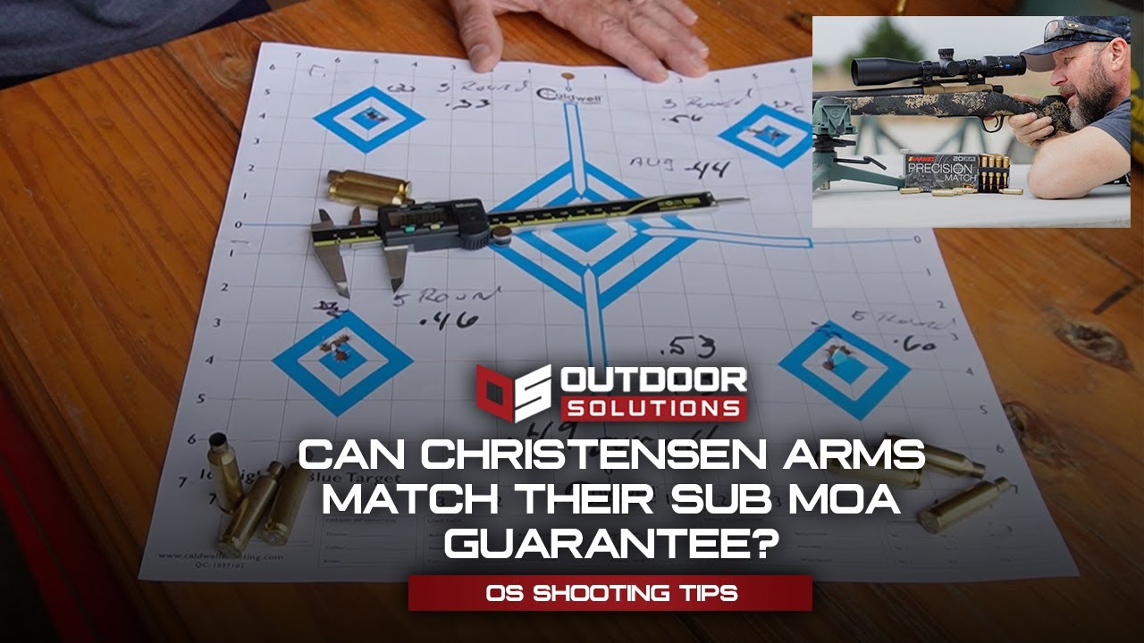Проверка гарантии Christensen Arms Sub MOA на практике