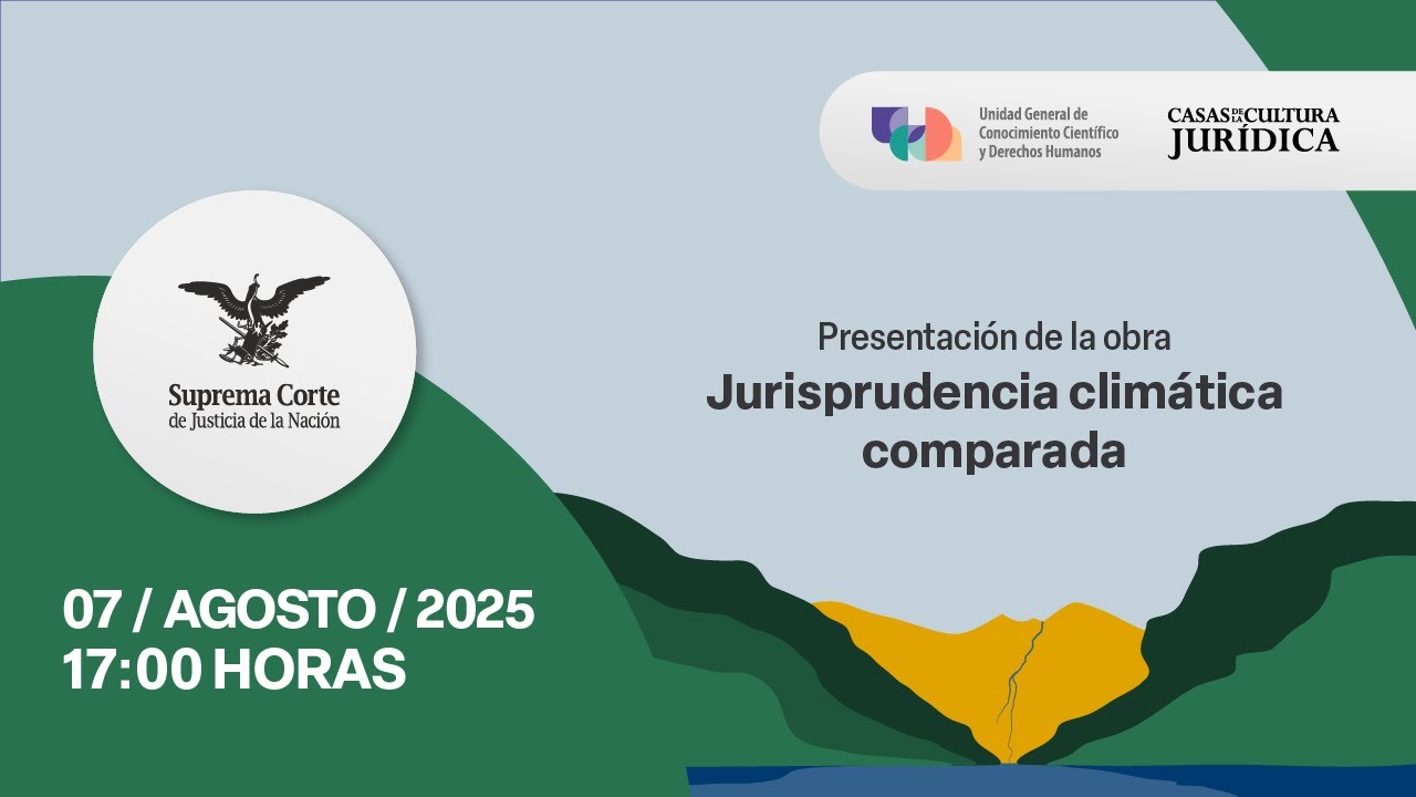 📗 Presentación de la obra Jurisprudencia climática comparada 🌿