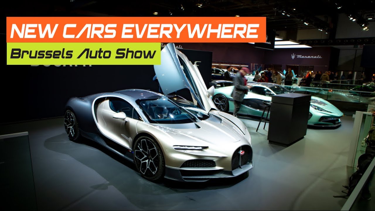 Brussels Auto Show 2025 | NEW Car Reveals, Bugatti, Lamborghini & Renault R5