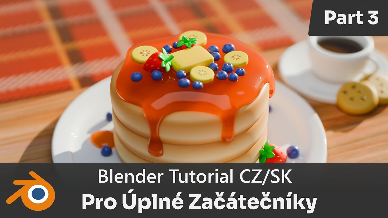 Jak používat Blender: Úplný začátečník(A1)|Ep 03: Modelovani