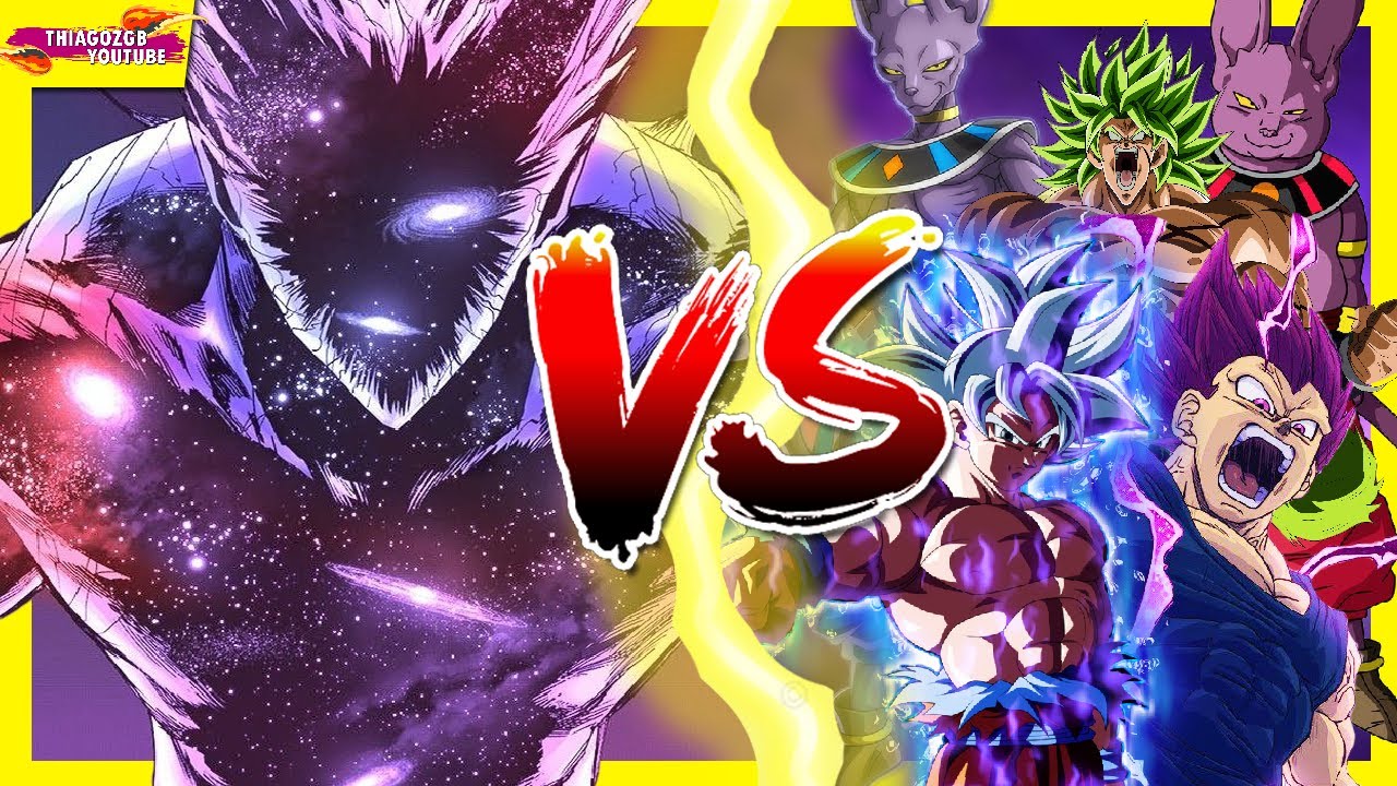 COSMIC GAROU VS TODO UNIVERSO DE DRAGON BALL - QUEM VENCE?