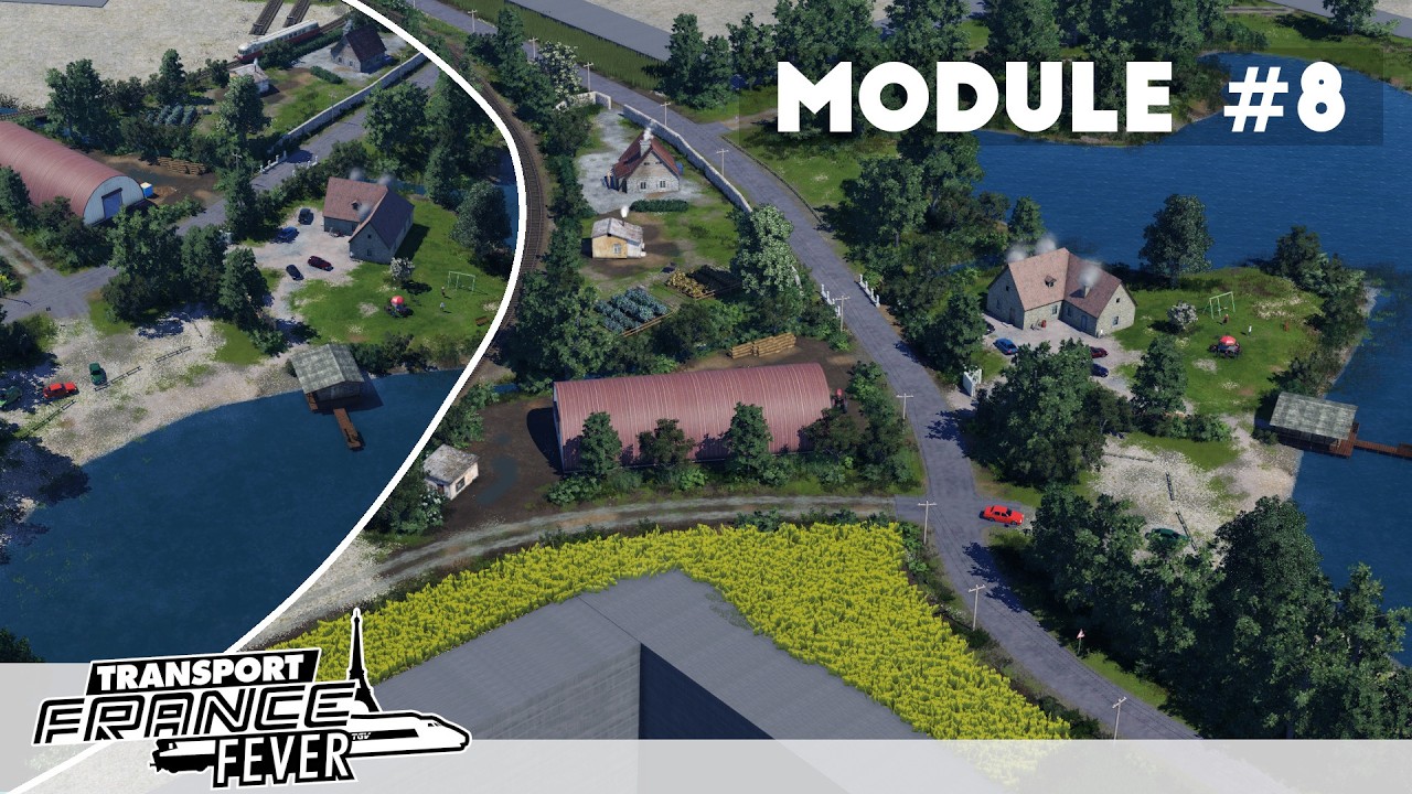 Décor sur la voie unique | Modélisme Module #8 | Transport Fever 2